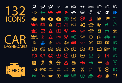 Brake Warning System Signs